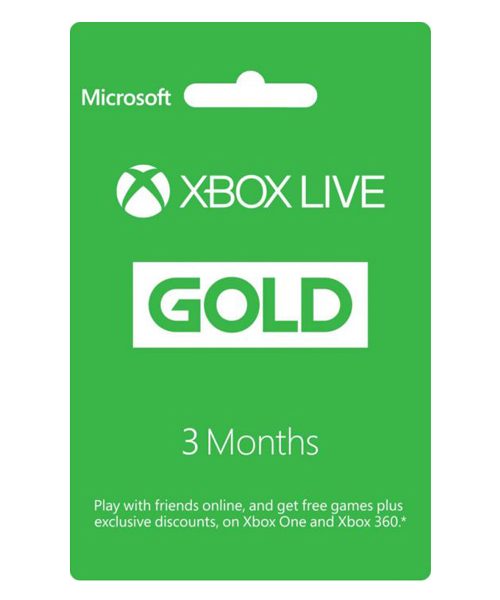 Xbox Live Gold: 3 Month