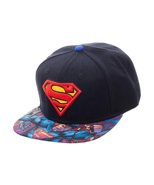 Superman Sublimated Snapback Cap