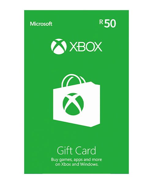Xbox currency gift card R50