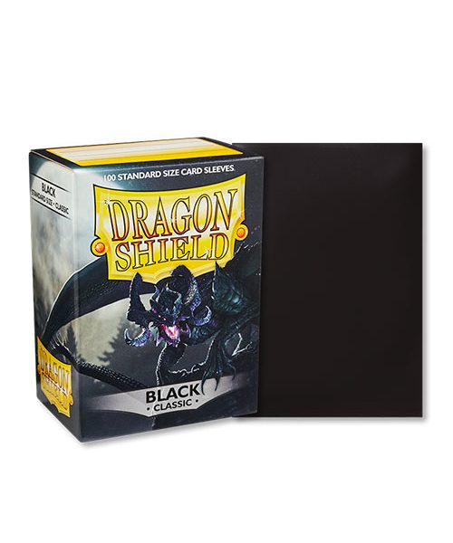 Dragon Shield – Classic Black Card Sleeves
