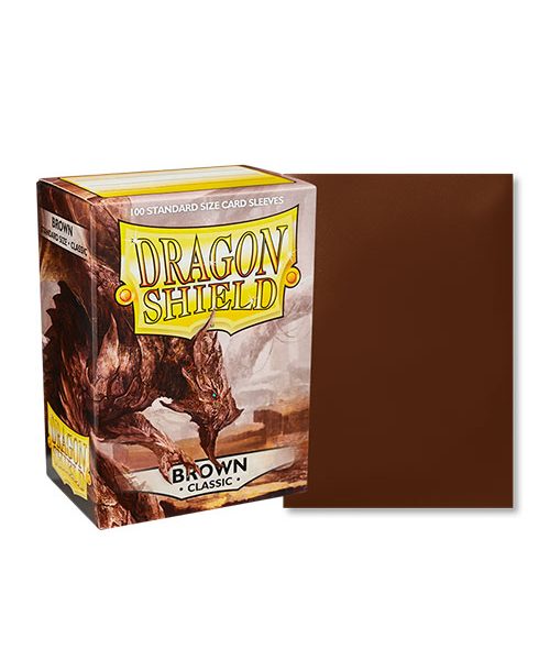 DRAGONSHIELD- CLASSIC BROWN CARD SLEEVES
