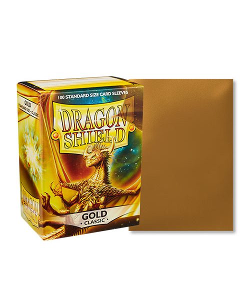 Dragon Shield – Classic Gold Card Sleeves