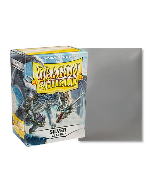 Dragon Shield – Classic Silver Card Sleeves