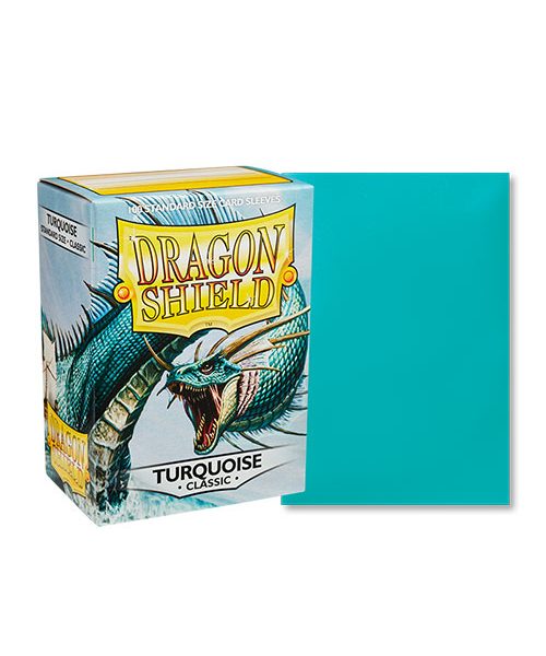 Dragon shield – Classic Turquoise Card Sleeves
