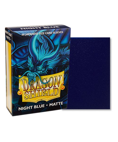 Dragon Shield Matte Japanese Sleeves- Night Blue (60 In box)