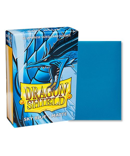 Dragon Shield Matte Japanese Sleeves -Sky Blue (60 in box)