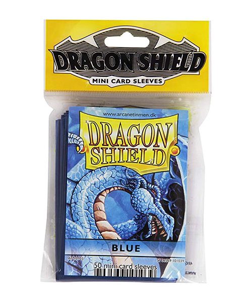 Dragon Shield Mini Sleeves - Blue