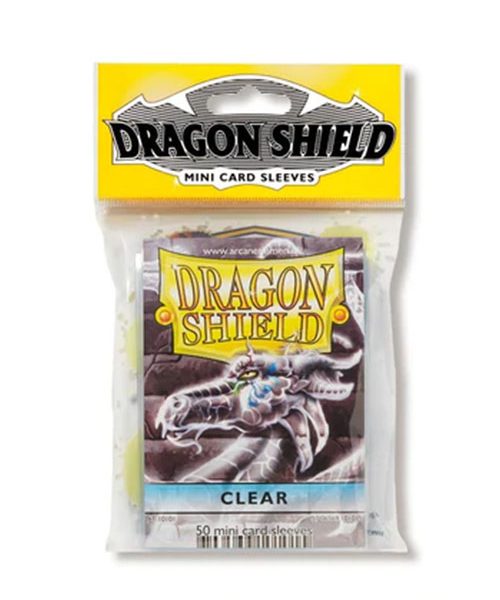 Dragon Shield Mini Sleeves – Clear