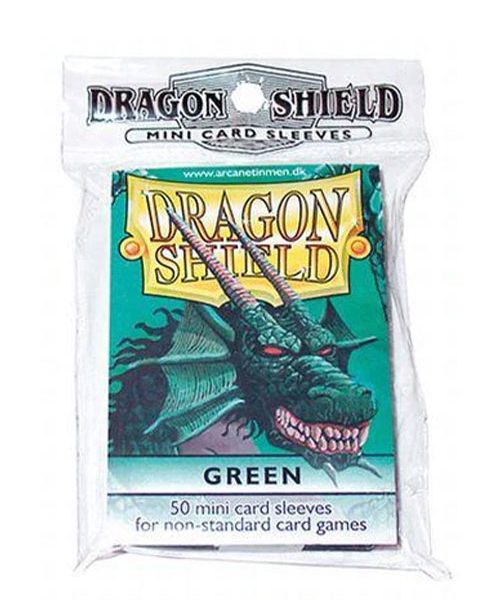 Dragon Shield Mini Sleeves – Green
