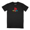 PlayStation Logo Heritage T-Shirt Black Oasis Gaming