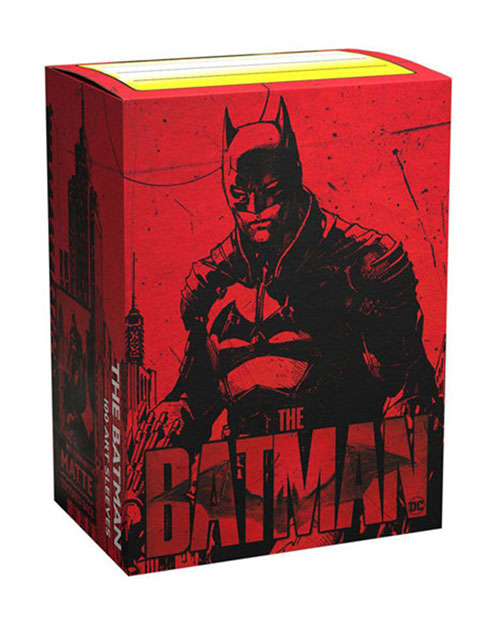 Matte Black Art - The Batman SLEEVES 100 IN BOX