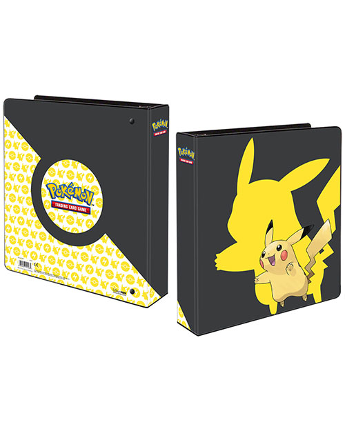 ULTRA PRO Pokémon Pikachu Black 3-Ring Album